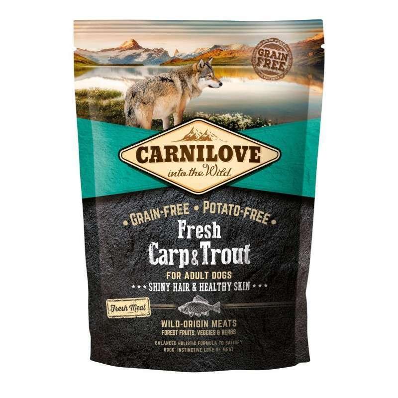 Carnilove Fresh Carp and Trout for Adult dogs 1,5 kg (д/дорослих собак з коропом та фореллю)