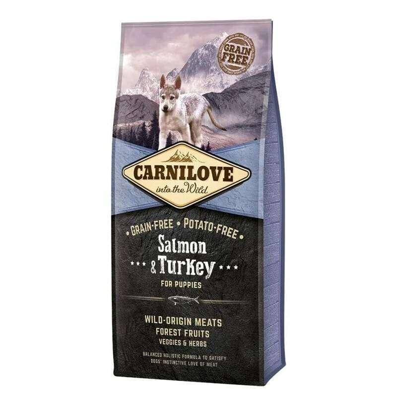 Carnilove Puppy Salmon та Turkey 12 kg (д/цуценят)