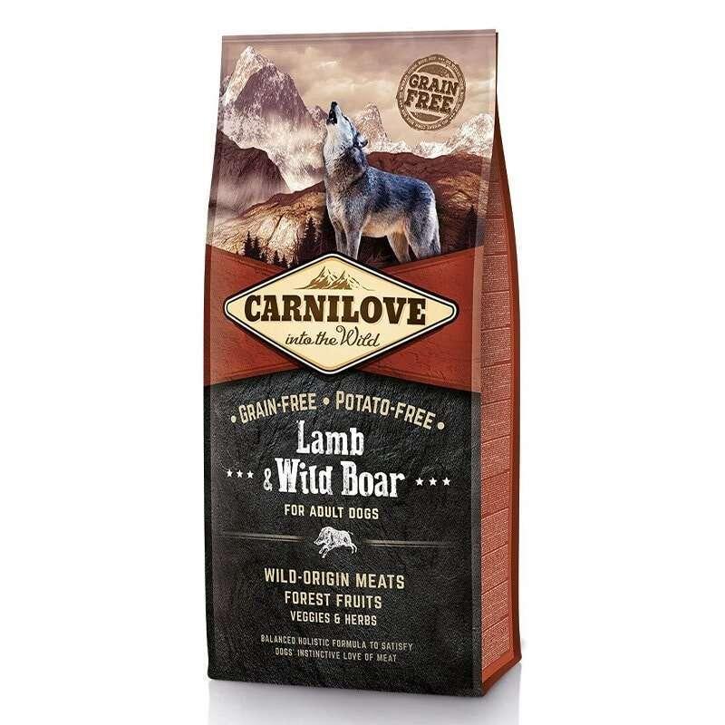 Carnilove Adult Lamb and Wild Boar 12 kg (д/дорослих собак з ягнятком та диким кабаном)