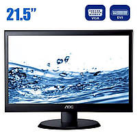 Монитор Б-класс AOC e2250Swda / 21.5" (1920x1080) TN / DVI, VGA / VESA 75x75 / Встроенные колонки