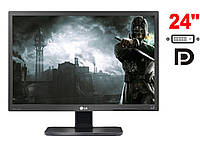 Монитор LG 24EB23PY-B / 24" (1920x1200) IPS / 1x DP, 1x DVI, 1x VGA, 3x USB 2.0, 1x Audio / 2x 1W / VESA 75x75