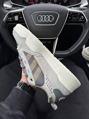 Мужские кроссовки Adidas Originals ADI2000 Grey Olive Red (Серые ...