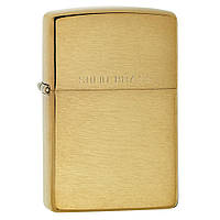 Запальничка Zippo (Зіппо) BR FIN SOLID BRASS 204