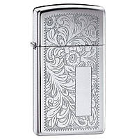 Запальничка Zippo (Зіппо) вузька VENETIAN HIGH POLISH CHROME 1652