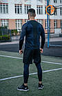 Чоловічий компресійний костюм Reebok 5в1: Рашгард, шорти, легінси, футболка, худі. Комплект компресійний, фото 5