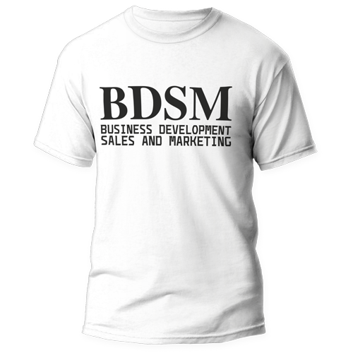Футболка BDSM busines development sales and marketing