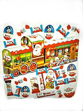 Адвент Календар Потяг Kinder Mix 3D-Zug Advent Calendar 226g, фото 2