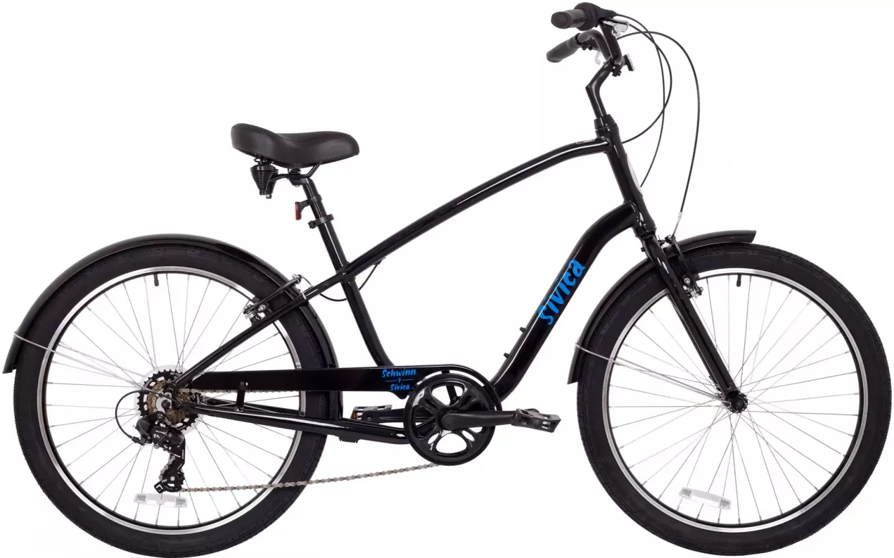 Велосипед Schwinn 26" Sivica 7 чорний 2022, фото 1