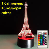 3D Светильник Эйфелева башня Подарок маме на юбилей Идеи для подарка маме Лучший подарок для мамы