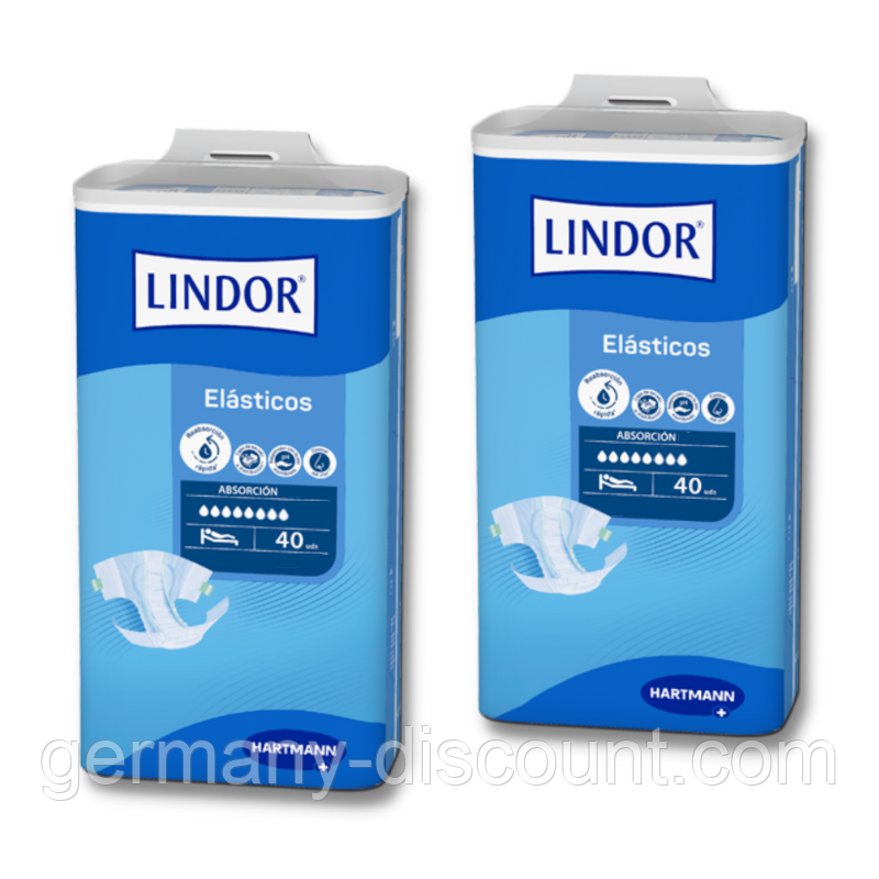 Підгузки для дорослих Lindor Elasticos M 15шт