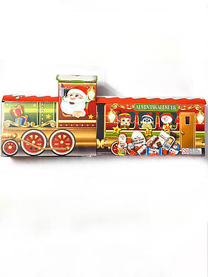 Адвент Календар Потяг Kinder Mix 3D-Zug Advent Calendar 226g, фото 3