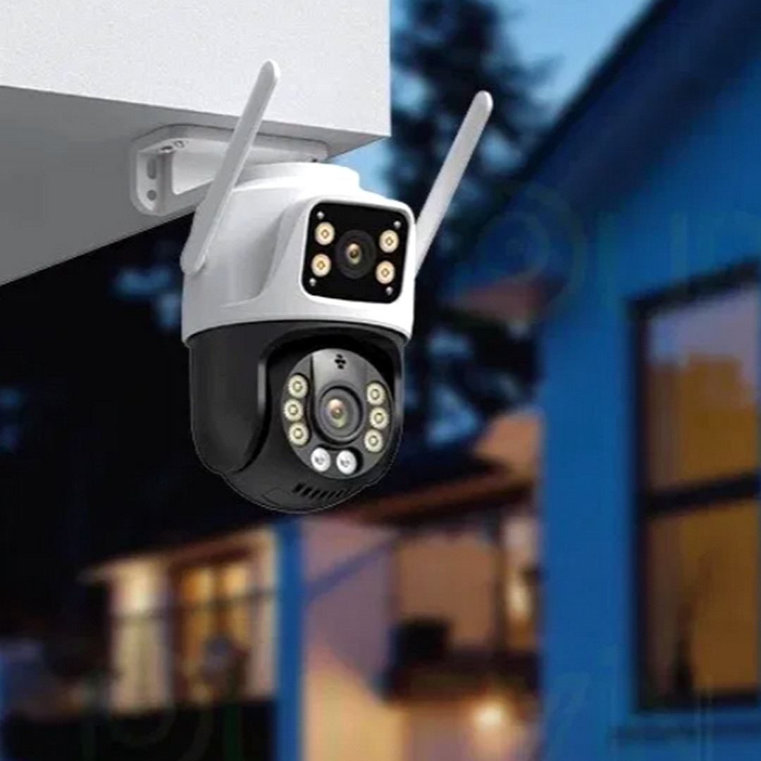 Бездротові вуличні камери спостереження (8MP), відеокамери для дачі, Зовнішня камера відеоспостереження, SLK