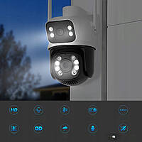 Камера видеонаблюдения для дома (8MP), Камера видеонаблюдения для дома квартиры, SLK