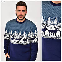 Чоловічий светр новорічний