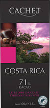 Шоколад Чорний Кашет Коста Ріка Cachet Dark Chocolate Costa Rica 71% Какао 100 г Бельгія