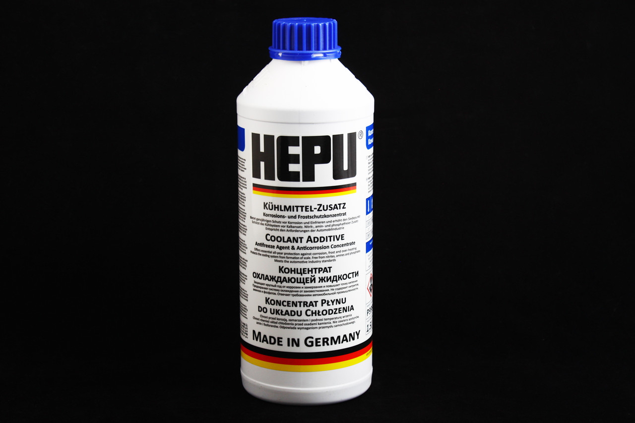 Рідина охолоджувальна антифриз синій концентрат "Helu" 1.5 кг (P999 G-11)