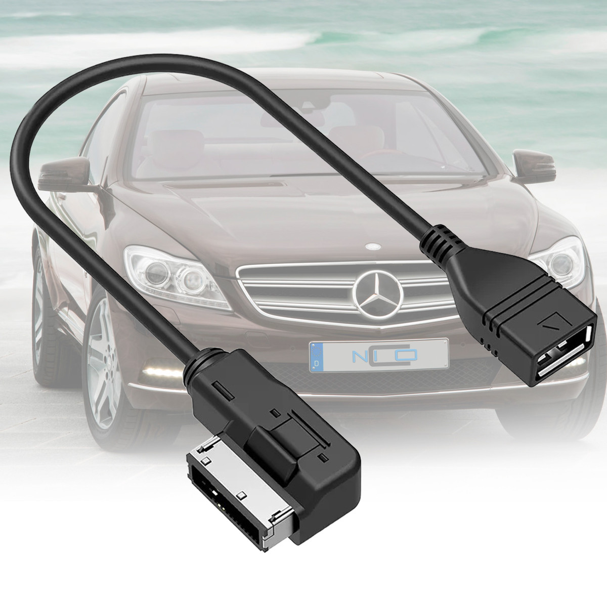 USB кабель AMI MMI для Mercedes-Benz [USB адаптер в інтерфейс AMI]