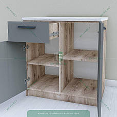 Шафа для кухні нижній з шухлядою МП15 800 мм без стільниці - ДСП | Sv-mebli, фото 5