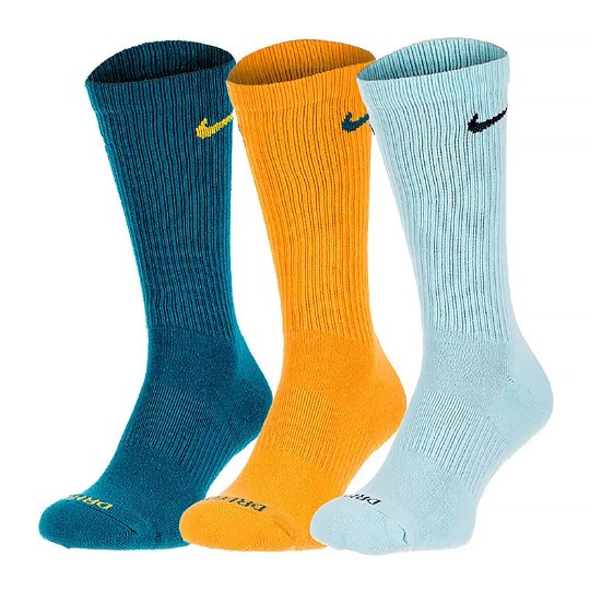 Шкарпетки спортивні Nike Everyday Plus Cushioned Socks 3 пари мультиколор (SX6888-932), фото 1