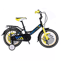 Детский велосипед Forte HUNTER 16" черно-желтый