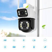 Уличная камера ночного видеонаблюдения, Видеонаблюдение для частного дома (8MP), UYT