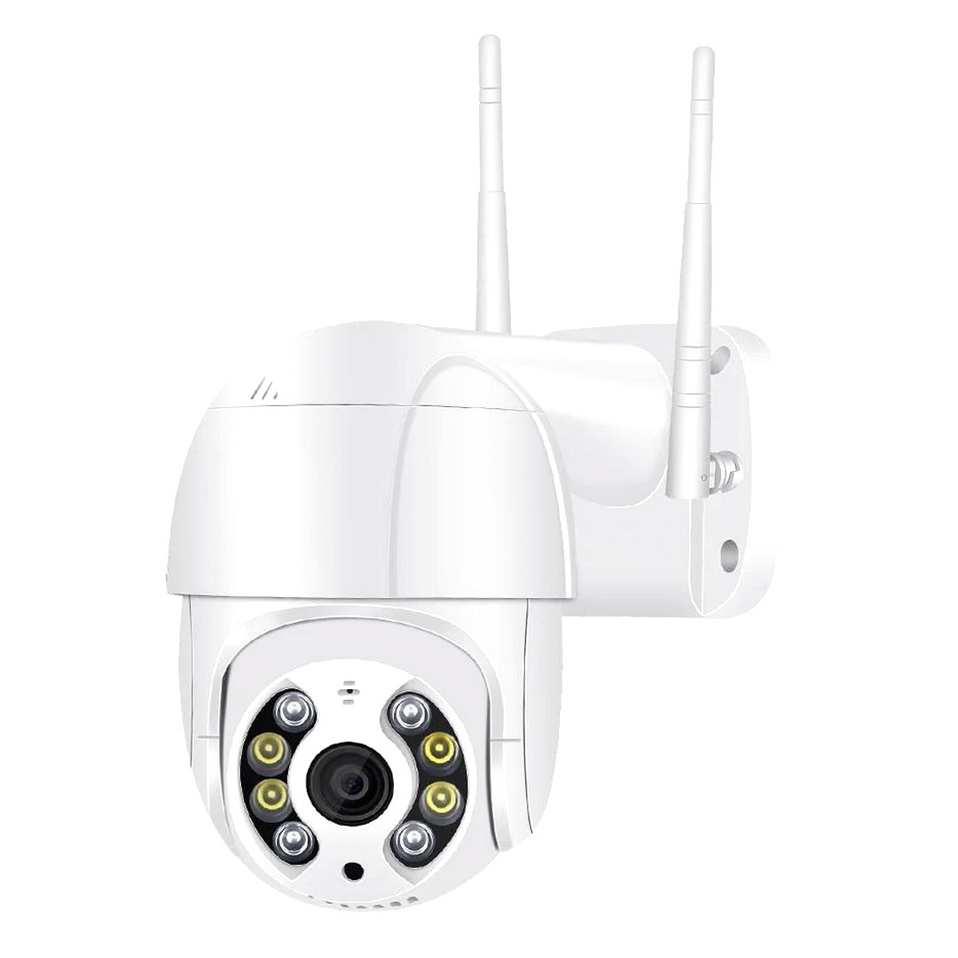 Вулична нічна відеокамера (5MP), Вулична камера відеоспостереження, Вулична камера відео спостереження, IOL