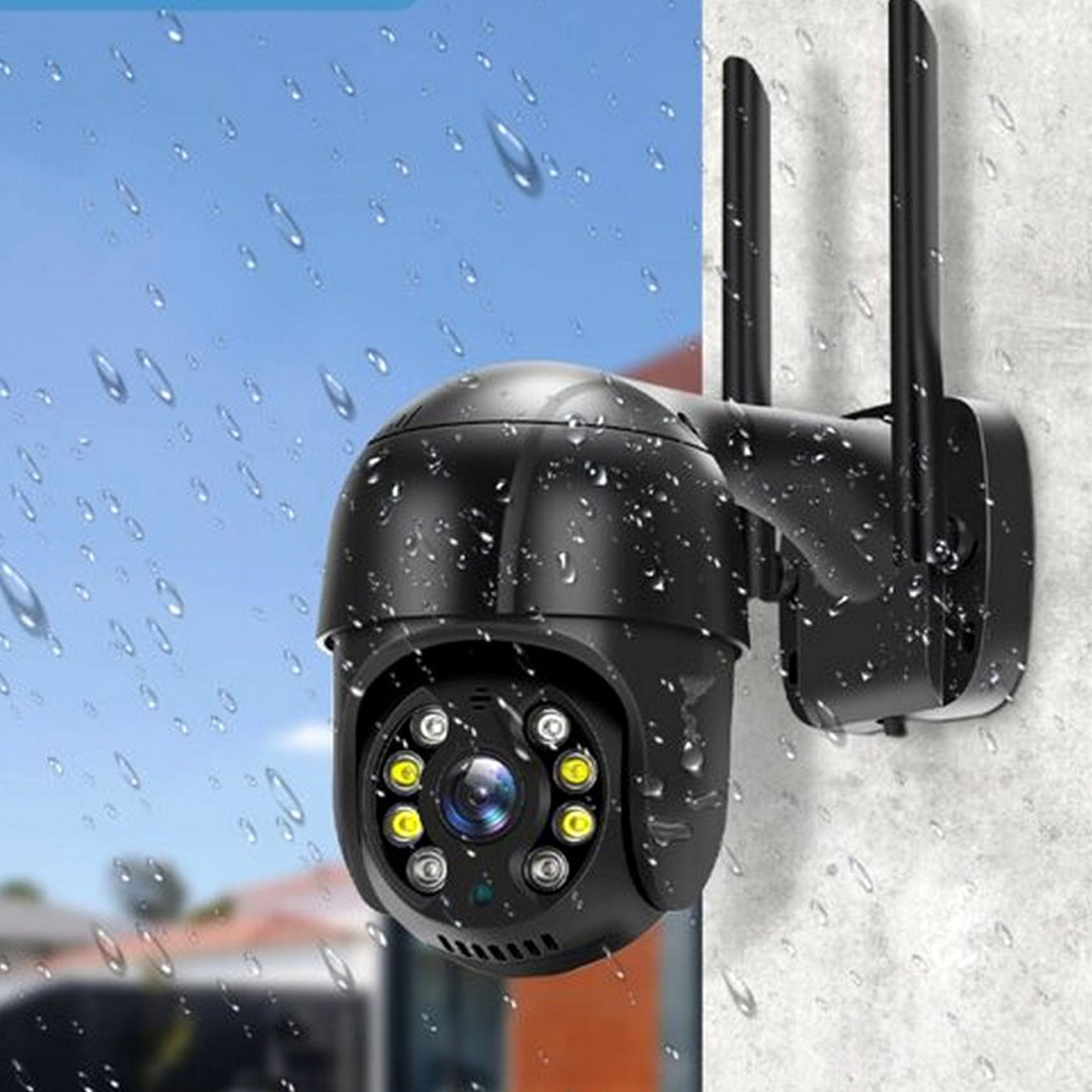 Відеоспостереження для приватного будинку (5MP), вулична камера нічного відеоспостереження, IOL