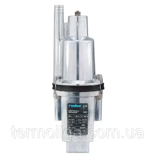 Вібраційний насос Rudes VB60L, заглибний, кабель 10 м