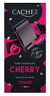 Шоколад Черный Кашет Вишня Cachet Dark Chocolate Cherry 57% Какао 100 г Бельгия