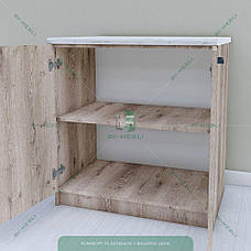 Тумба нижня МП16 800 мм без стільниці - ДСП | Sv-mebli, фото 2