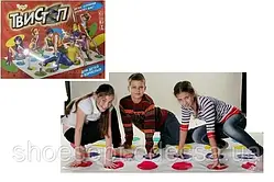 Підлогова весела гра Твістер Twister з рулеткою