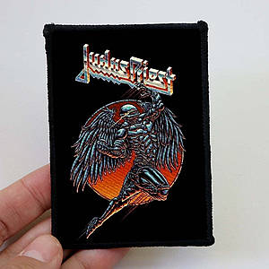 Нашивка на одяг "Judas Priest №2" на клейовій основі
