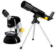 Мікроскоп National Geographic Junior 40x-640x + Телескоп 50/360 (9118400) лучшая цена с быстрой доставкой по
