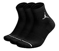 Носки баскетбольные Jordan Everyday Ankle Socks средние 3 пары (DX9655-010)