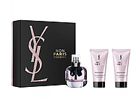 Yves Saint Laurent Mon Paris набор edp 50ml + лосьон 50ml + гель для душа 50ml