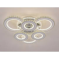 Люстра світлодіодна акрилова+ нічник с пультом 3100-6100К, 296 Вт. F+LIGHT