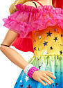Лялька Барбі велика Блондинка в райдужному платті 71 см Barbie Large 28-inch HJX98, фото 4
