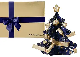 Адвент календар Rituals 3D подарунковий набір косметики у вигляді ялинки Рітуалс The Rituals Advent Calendar