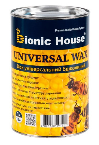 Універсальний віск для дерева "Bionic House" 1 л