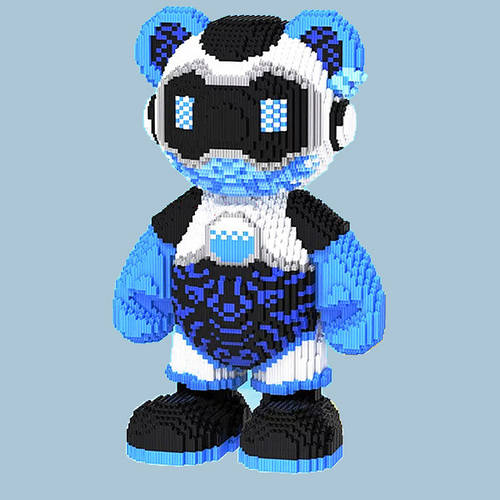 Конструктор Magic Blocks в виде мишки Bearbrick (ID#2048980031), цена ...