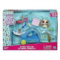 Игровой набор Littlest pet shop Собачка на пикнике, кемпинг