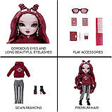 Лялька Рейнбоу Хай Шедоу Хай Скарлет Роуз Rainbow High Shadow Scarlett Rose Doll S3 592785 MGA Оригінал, фото 5
