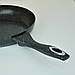 Сковорода Hascevher Stoneco 26 см з кришкою та антипригарним покриттям Kanaflon для індукції та газу, фото 5