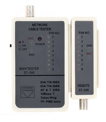 Кабельний тестер Merlion ST-248BNC, RJ-45+BNC