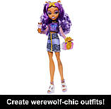 Лялька Монстер Хай Клодін Вульф Monster High Clawdeen Wolf Skulltimate Secrets Mattel Оригінал, фото 6