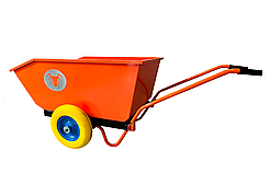 Тачка садова/будівельна двоколісна "MURAHA" (250 л/165 кг)