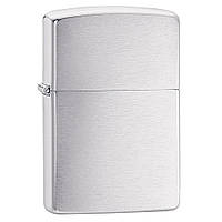 Зажигалка Zippo 200 Brushed Chrome Матовый хром