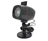 Проектор Новорічний Чорний Чорний Реверсивні Картинки SH-006 PIC-06-12, Лазерна Установка, фото 6