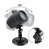 Проектор Новорічний Чорний Чорний Реверсивні Картинки SH-006 PIC-06-12, Лазерна Установка, фото 9