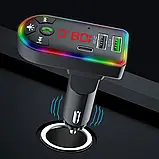 FM модулятор F7, Трансмітер для авто, фото 4